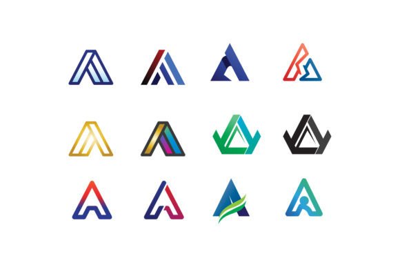 Download A Logo Design Font and a Letter Design - Sign Collection
