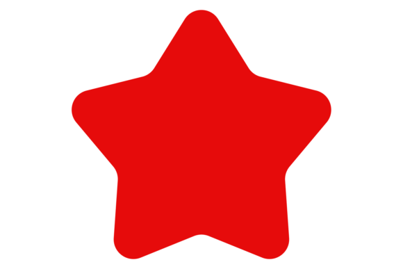 Download Red Star Shape. Promo Sign. Festive Tag - Sign Collection