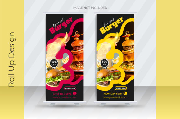 Download Roll Up Banner Design Free Download - Sign Collection