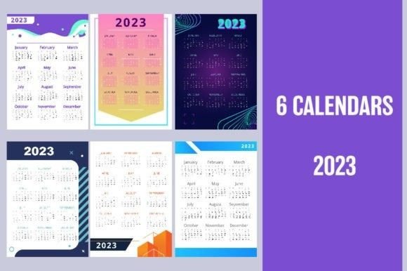 Download Wall Calendar Design Templates for 2023 - Sign Collection