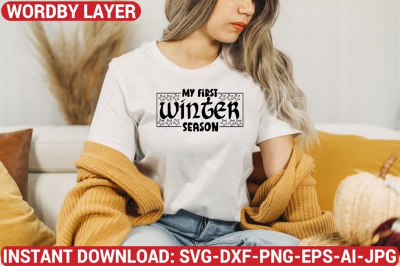 Download My First Winter Season Svg Design - Sign Collection