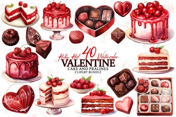 Download Valentines Day Cakes &amp; Pralines Boutique - Boutique Collection