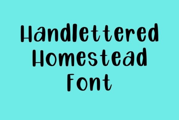 Download Handlettered Homestead - Red Collection