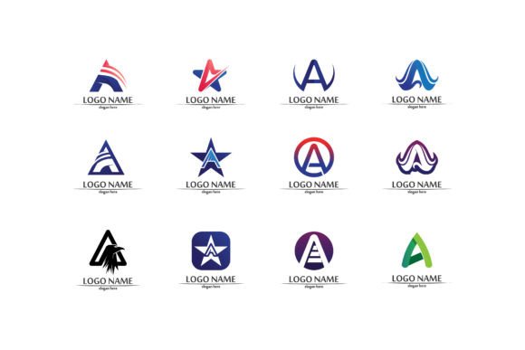 Download A Logo Design Font and a Letter Design - Sign Collection