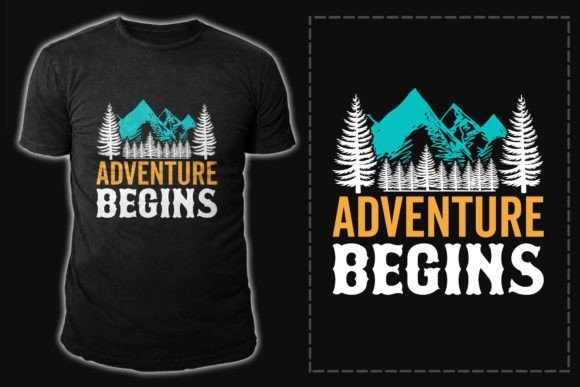 Download Adventure Vector T Shirt Design - Sign Collection