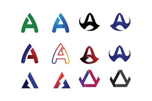 Download A Logo Design Font and a Letter Design - Sign Collection