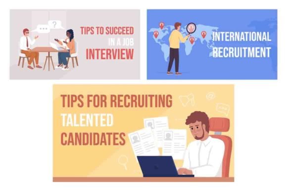 Download Job Searching and HR Banner Pack - Premium Resources