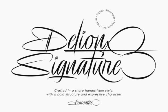 Download Delion Signature - Sign Collection