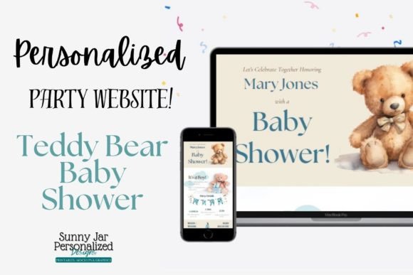 Download Teddy Bear Baby Shower Website - Website Collection